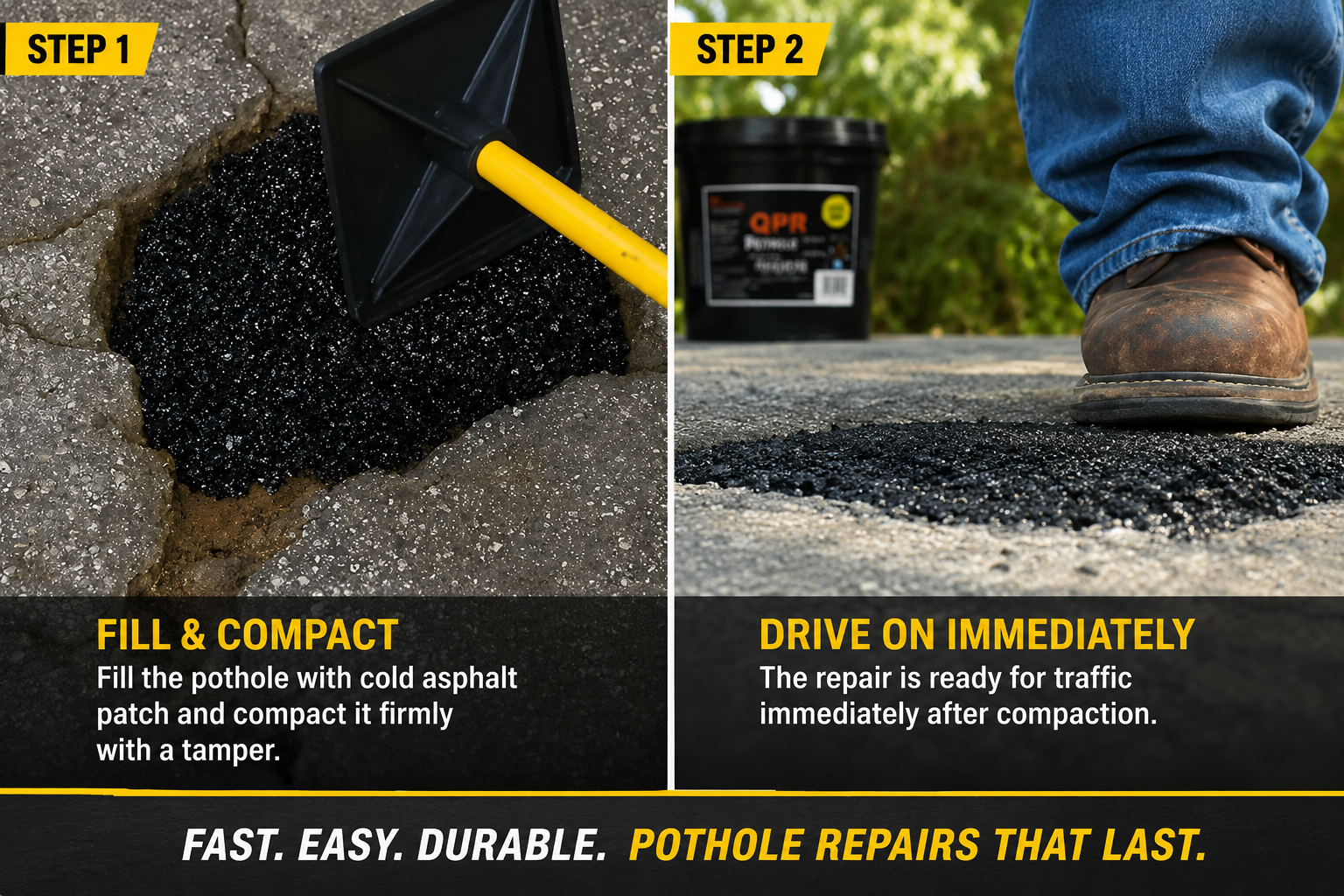 QPR pothole repair